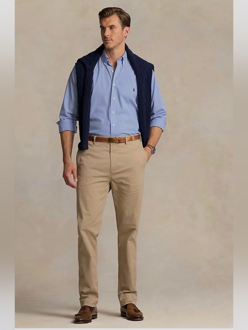 Polo Ralph Lauren Tan Prospect Chino Pants